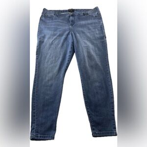 WOMENS CELEBRITY PINK MID RISE ANKLE SKINNY JEGGINGS JEANS PANTS SIZE 20